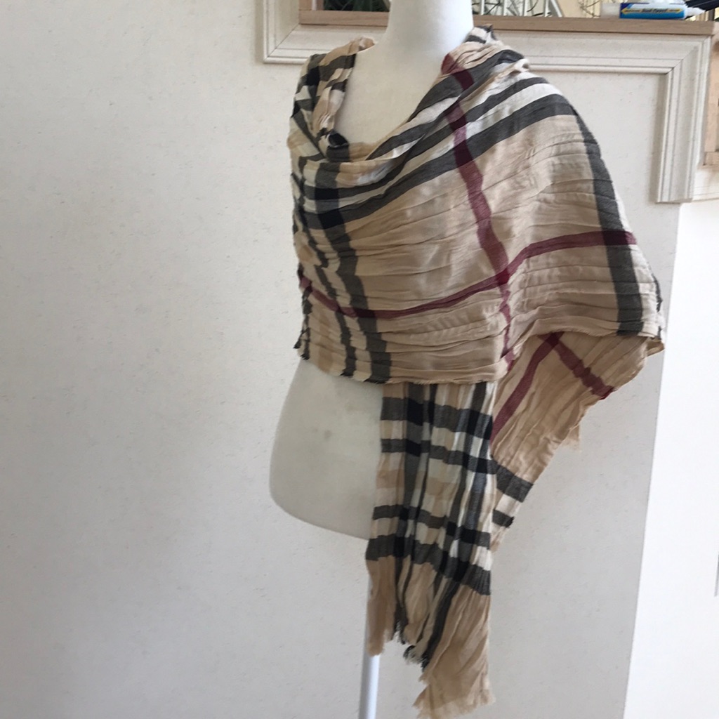 Plaid Pattern Scarf